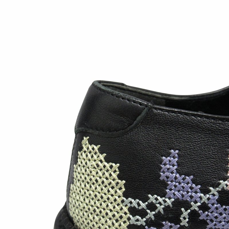 レアALEXANDERMCQUEEN ナッパ レザー シューズ プラットホーム