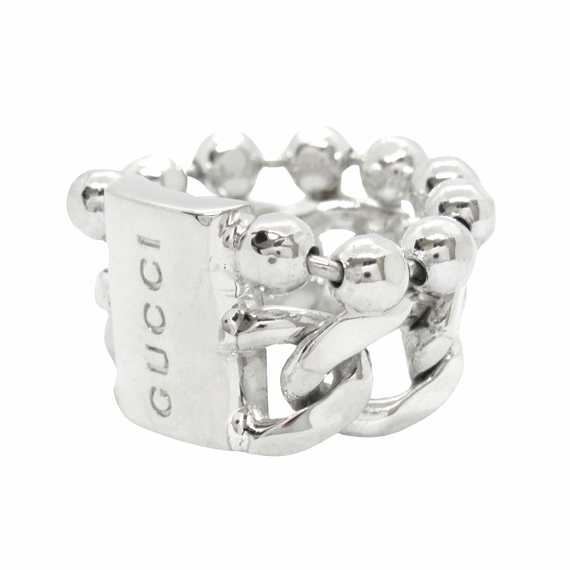 新品仕上げ済 新同 極美品 グッチ GUCCI 喜平 ＆ ボール チェーン  