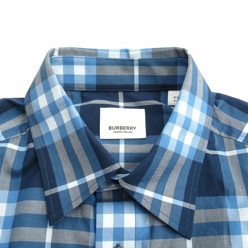 新品未使用 BURBERRY バーバリー チェックシャツ XS