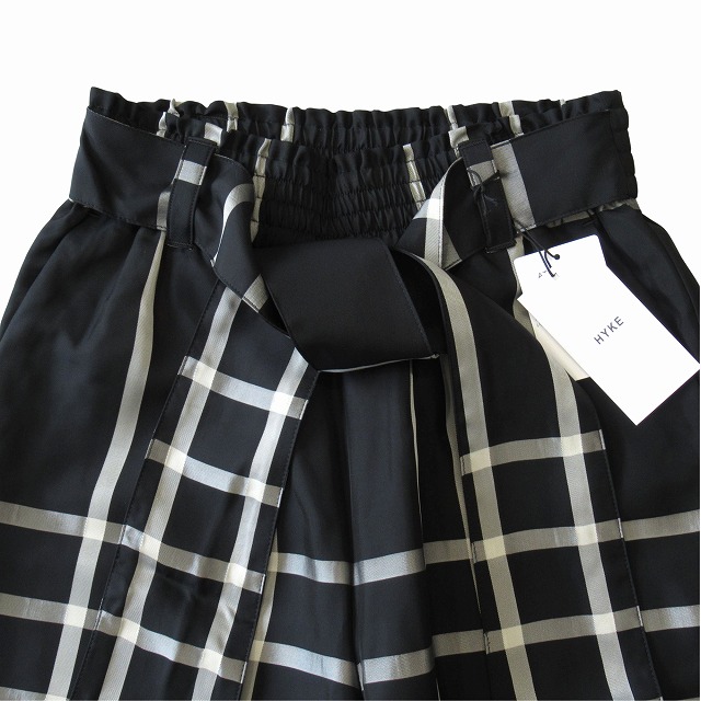 23AW HYKE ハイクCUPRO CHECK WIDE LEG PANTS 美品 HYKE ハイク CUPRO CHECK WIDE LEG PANTS - メルカリ