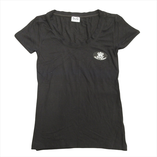 D&G ドルチェ&ガッバーナ ドルガバ DOLCE&GABBANA ロゴパッチ Tシャツ 