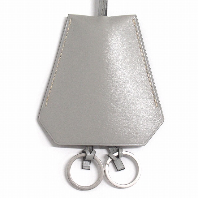 HERMES キーリング クロシェット ネックストラップ レザー