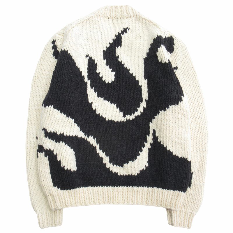 ルイヴィトン 21SS フレイム インタルシア ウール ニット セーター