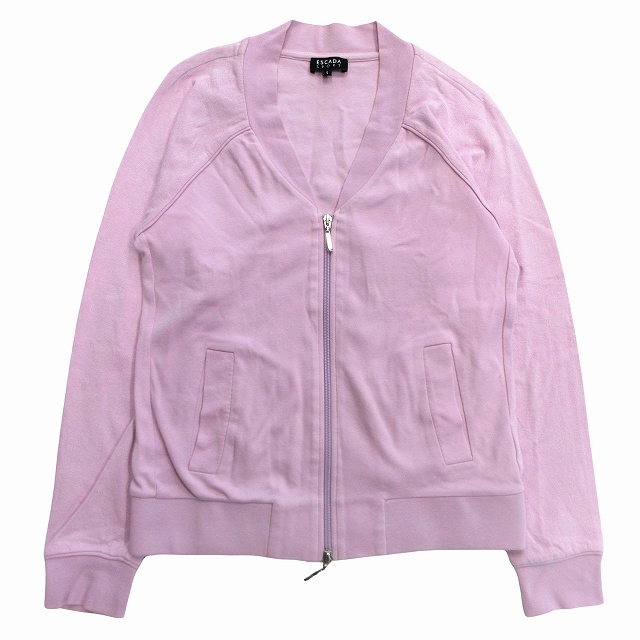 美品 エスカーダ ESCADA SPORT ジップアップ ジャケット カットソー 