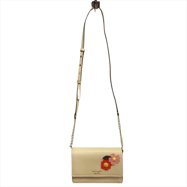 美品 ケイトスペード KATE SPADE ペタル フラップ チェーン 美品 ケイトスペード KATE SPADE ペタル フラップ チェーン