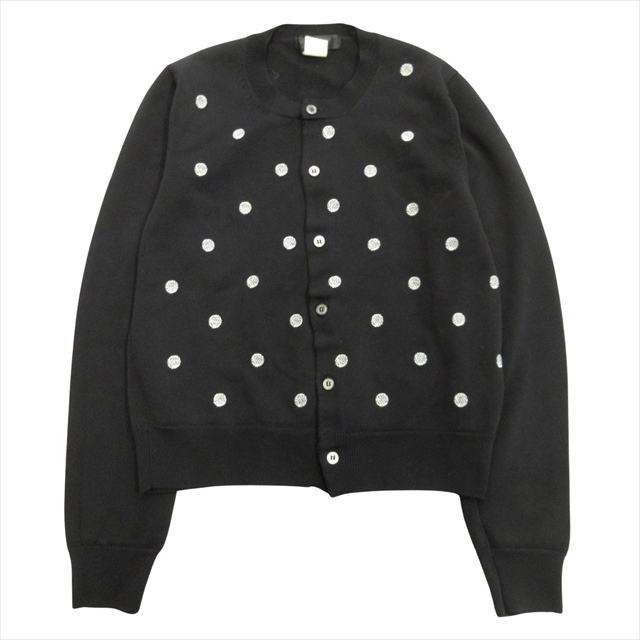 COMME des GARÇONS コムコム ラウンドネックカーディガン S