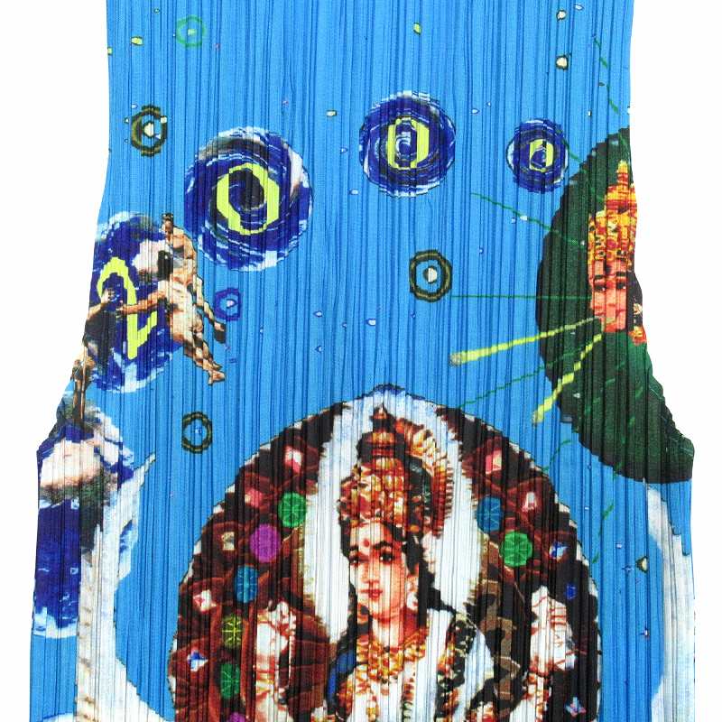 美品 00ss プリーツプリーズ × 横尾忠則 PLEATS PLEASE × TADANORI 