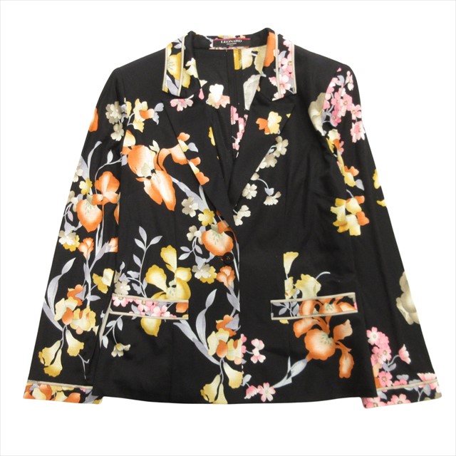 LEONARD レオナール 花柄 テーラードジャケット ブレザー 【公式通販】