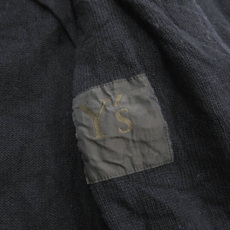 ワイズY’s ヨウジヤマモト　ニットコート　正規品 Y's AW21 クラシックでタイムレス、Y'sを象徴するウールコート