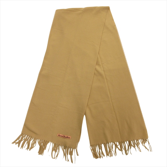 アクネ ストゥディオズ Acne Studios フリンジウールスカーフ オーバー