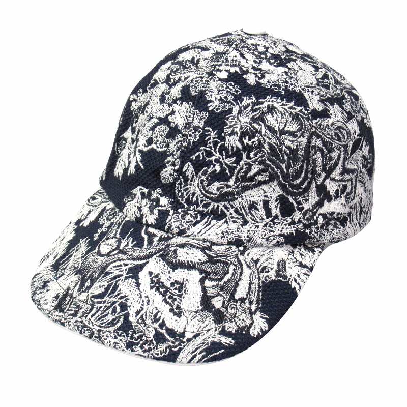 未使用品!!クリスチャンディオール Christian Dior 15DOB923X134 オブリーク ベルベット ハット 57 レディース  帽子 アパレル 限定 新品未使用品 Christian Dior クリスチャンディオール 折り財布