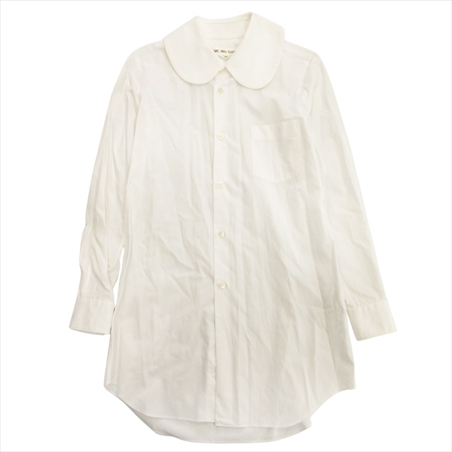 17ss コムデギャルソン COMME des GARCONS ラウンドカラー ロング 