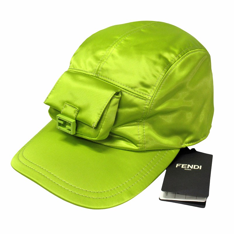 未使用】FENDI FFロゴ ベースボールキャップ ユニセックス FENDI