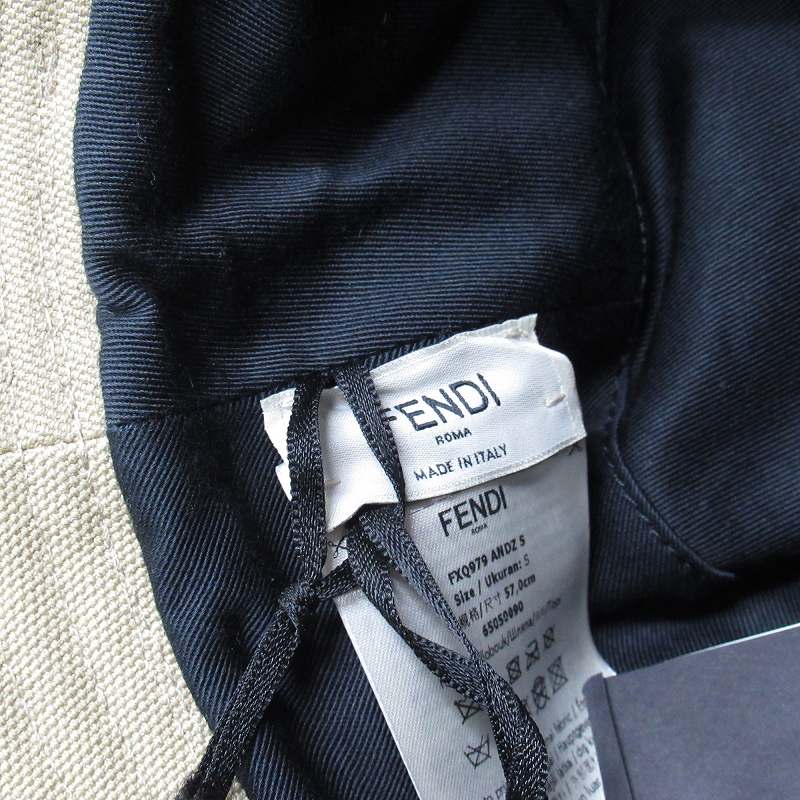 新品 FENDI バゲットハット デニム Sサイズ 新品 FENDI バゲットハット