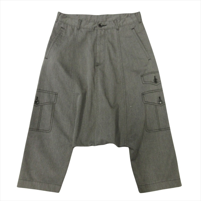 ブラックコムデギャルソン ペンギンパンツ XS デニム ケミカル