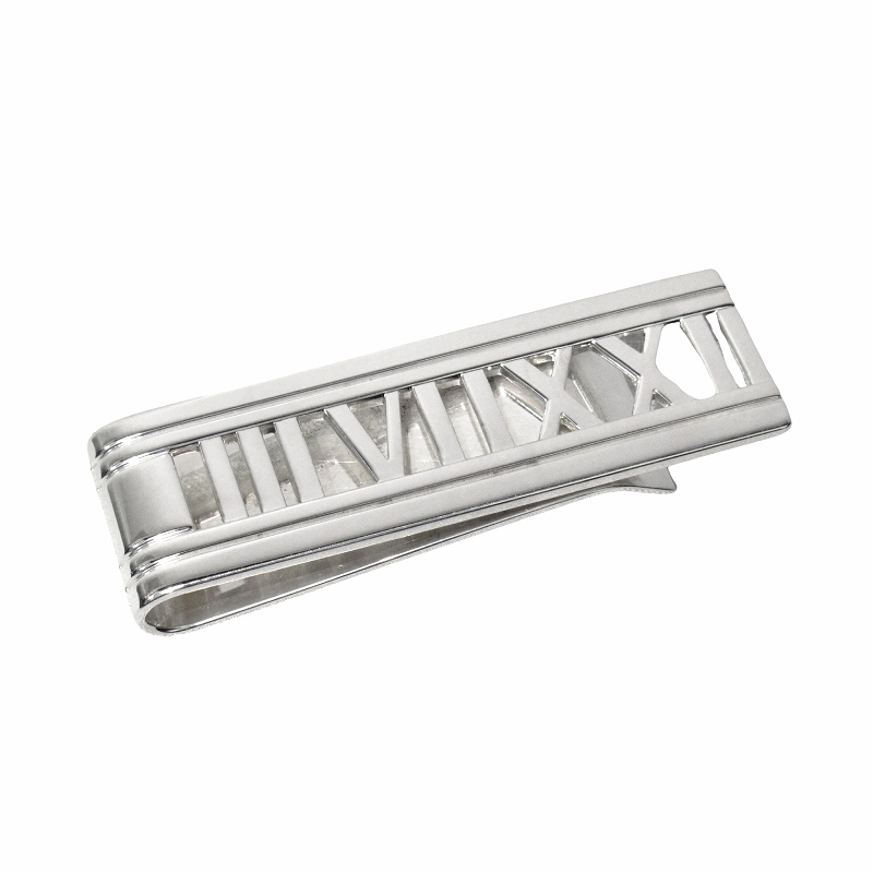 Tiffany＆Co.　ティファニー　ATLAS©2004マネークリップ　925 Tiffany & Co. 925 Sterling Silver Atlas 2004 Money Clip