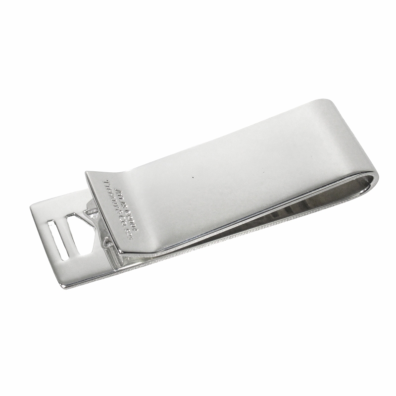 Tiffany＆Co.　ティファニー　ATLAS©2004マネークリップ　925 Tiffany & Co. 925 Sterling Silver Atlas 2004 Money Clip