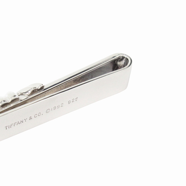 c365 美品　ティファニー　1992 シグネチャー　ネクタイピン　925 美品 ティファニー Tiffany ネクタイピン シグネチャー 925