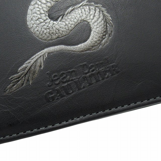 Jean Paul GAULTIER ジャンポールゴルチエ ドラゴン財布 Jean Paul GAULTIER ドラゴン がま口折り財布 ジャンポール