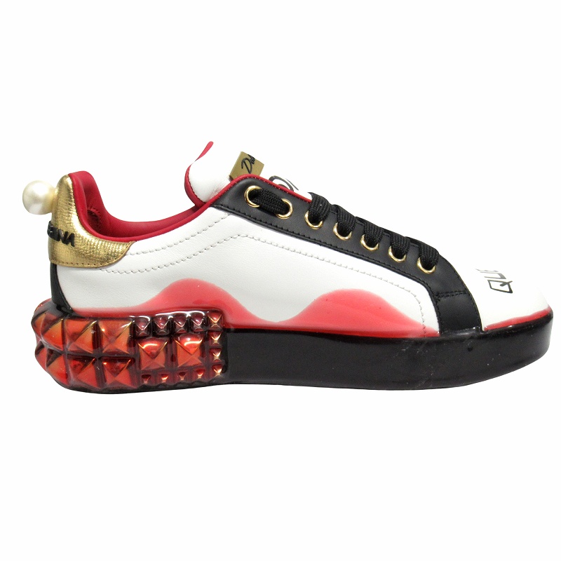 DOLCE & GABBANA 【ドルガバ】ポルトフィーノ ライト スニーカー 未使用品 ドルチェ&ガッバーナ ドルガバ DOLCE&GABBANA