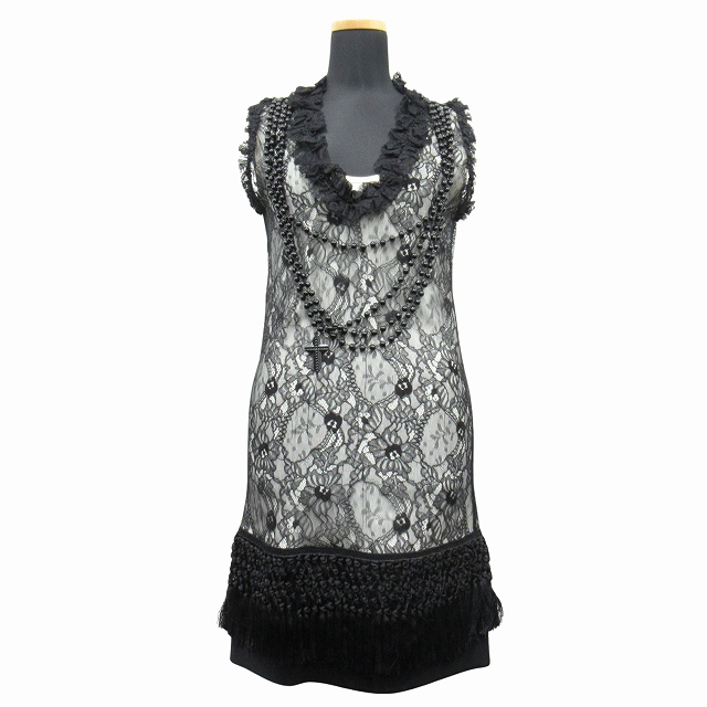 GIVENCHY ワンピース 黒 レース