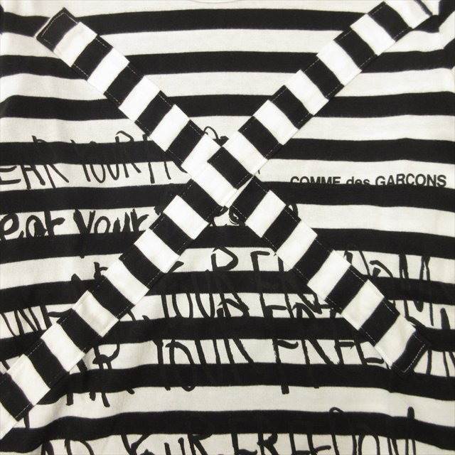 11ss コムデギャルソン COMME des GARCONS クロス ボーダー ロング T 
