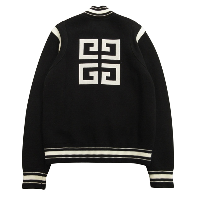 ジバンシィ GIVENCHY 4Gロゴ ニット ボンバー ジャケット テディ 