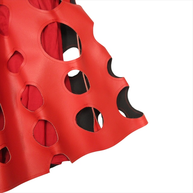 美品 15ss コムデギャルソン COMME des GARCONS 薔薇と血 カットアウト