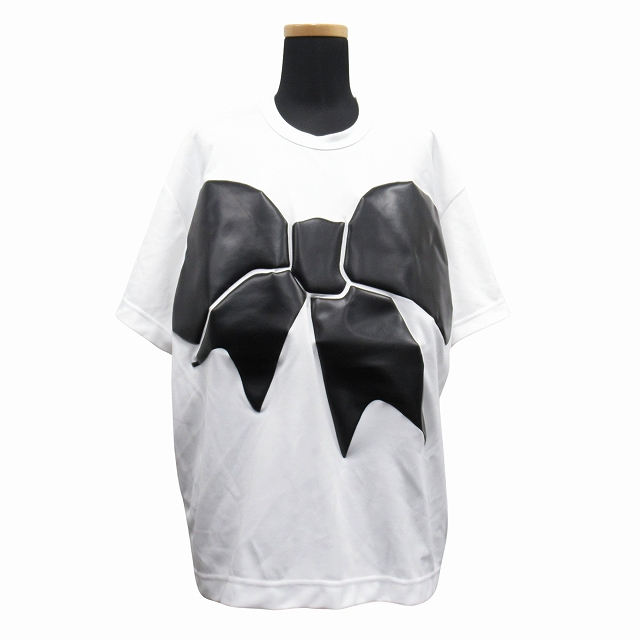 22SS コムデギャルソン COMME des GARCONS ビッグ リボン プリント T 