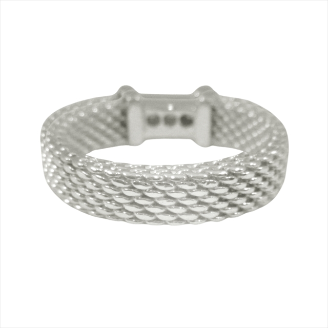 極美品✨ティファニー　サマセット　リング　指輪　シルバー　メッシュ TIFFANY&Coティファニー サマセット メッシュ リング