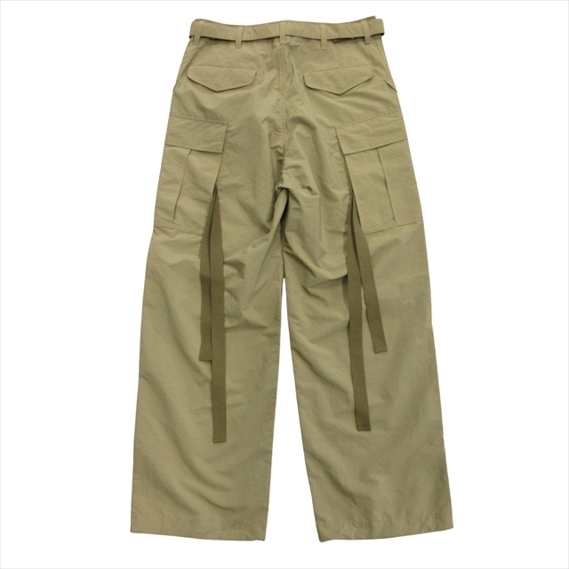 sacai / サカイ | Combo Cargo Trousers シアー 切替 カーゴパンツ | 1  