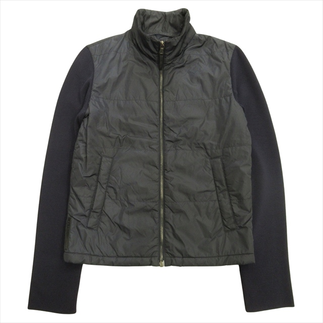 プラダスポーツ PRADA SPORT ナイロン ニット コンビ ジャケット 
