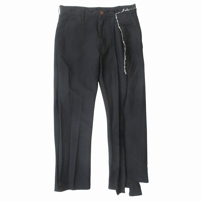 コムデギャルソン　黒 アシンメトリーパンツ コムデギャルソン 黒 アシンメトリーパンツ コムデギャルソン 黒