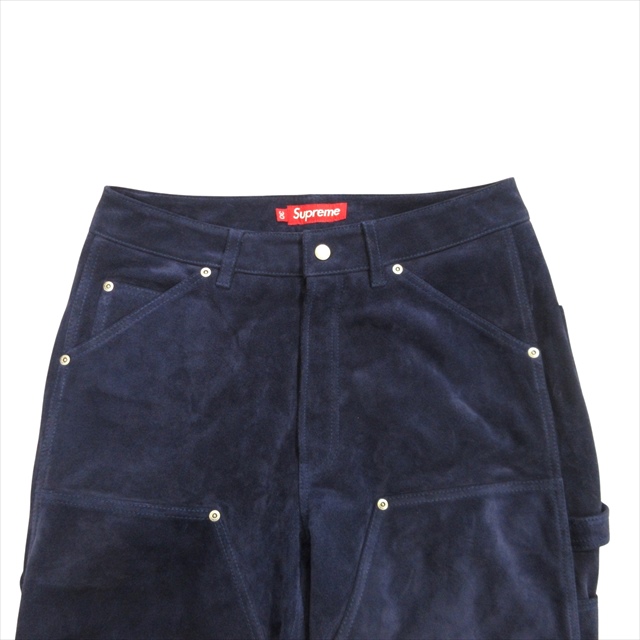極美品 Supreme ダブルニーペインターパンツ インディゴ size32 美品 Supreme ダブルニーペインターパンツ 
