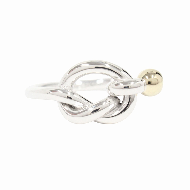新品仕上げ済 新同 極美品 ティファニー TIFFANY & CO. SV925/K18YG
