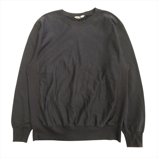 美品 23aw オーラリー AURALEE エラスティック ハイゲージ スウェット 