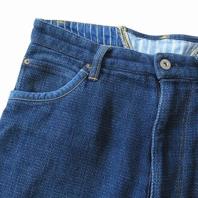 パンツマン COTTON OX × LEATHER POCKET PANTS（その他パンツ）｜JUNYA