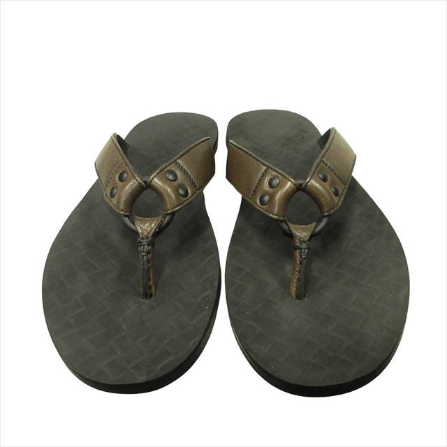 未使用品 ボッテガヴェネタ BOTTEGA VENETA レザー トング サンダル 