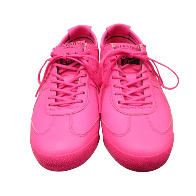 【新品】ヴァレンティノ　GARAVANI ホワイト＆ピンク スニーカー　35.5 ヴァレンティノ VALENTINO スニーカー 靴 レディース シューズ ピンク