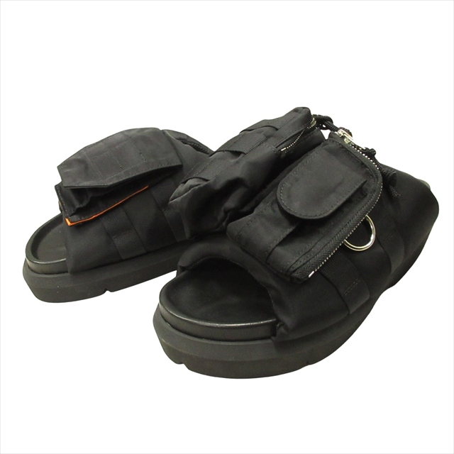 未使用品 24ss サカイ sacai ナイロン ポケット サンダル シューズ 靴