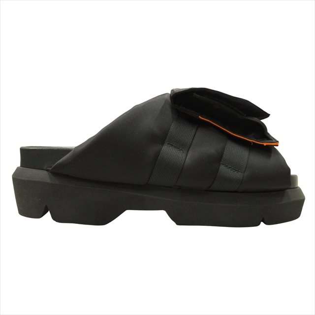 未使用品 24ss サカイ sacai ナイロン ポケット サンダル シューズ 靴