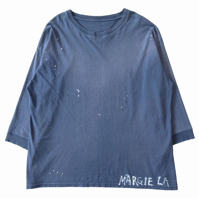 M新品 メゾン マルジェラ パッチディテール ロング Tシャツ メンズ ブラック Maison Margiela（旧Maison Martin Margiela） - M新品 メゾン