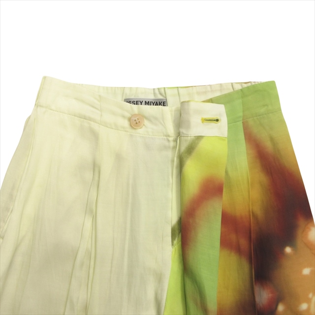 22aw イッセイミヤケ ISSEY MIYAKE 引き染め アシンメトリー ラップ