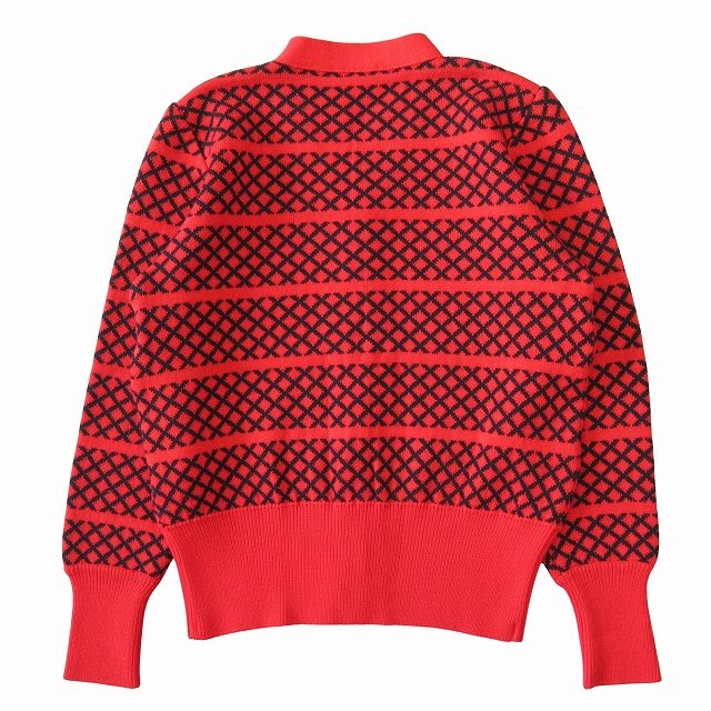 新品未使用　MOI カーディガン　セーター　レトロ　アンティーク　手編み 美品 イヴサンローラン vintage YVES SAINT LAURENT ウール