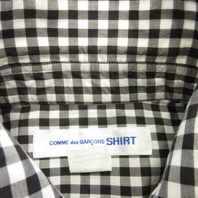 コムデギャルソンシャツ COMME des GARCONS SHIRT ギンガム