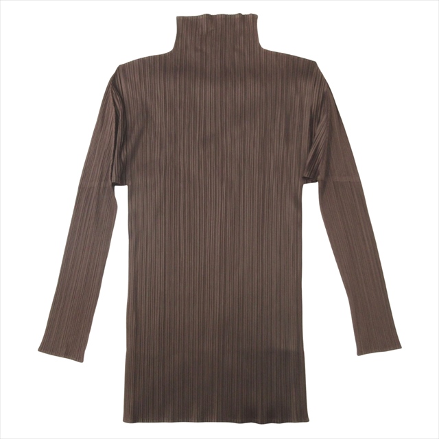 PLEATS PLEASE 長袖Tシャツ PLEATS PLEASE ISSEY MIYAKE ハイネック