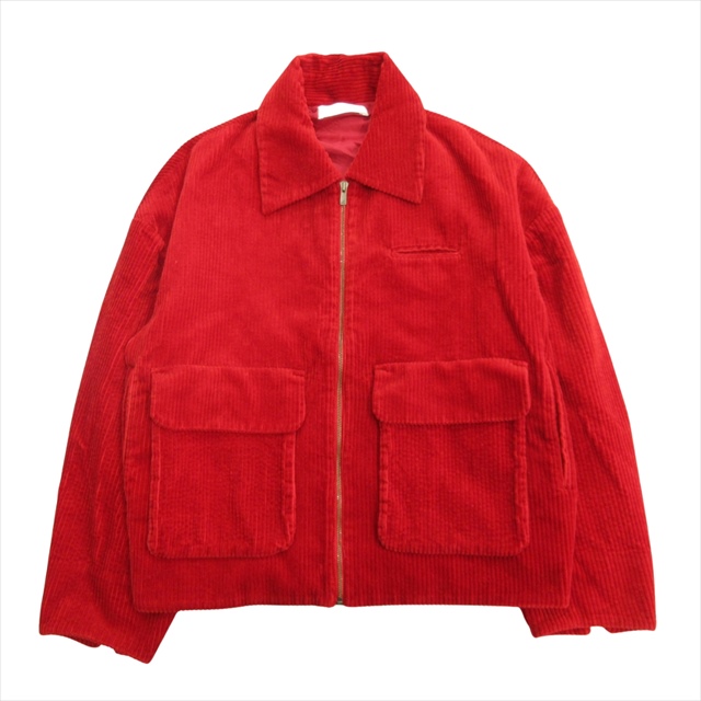 ETHOSENS 20AW ブルゾン　赤 ETHOSENS 20AW ブルゾン 赤 Online shop aw25 - ethosens