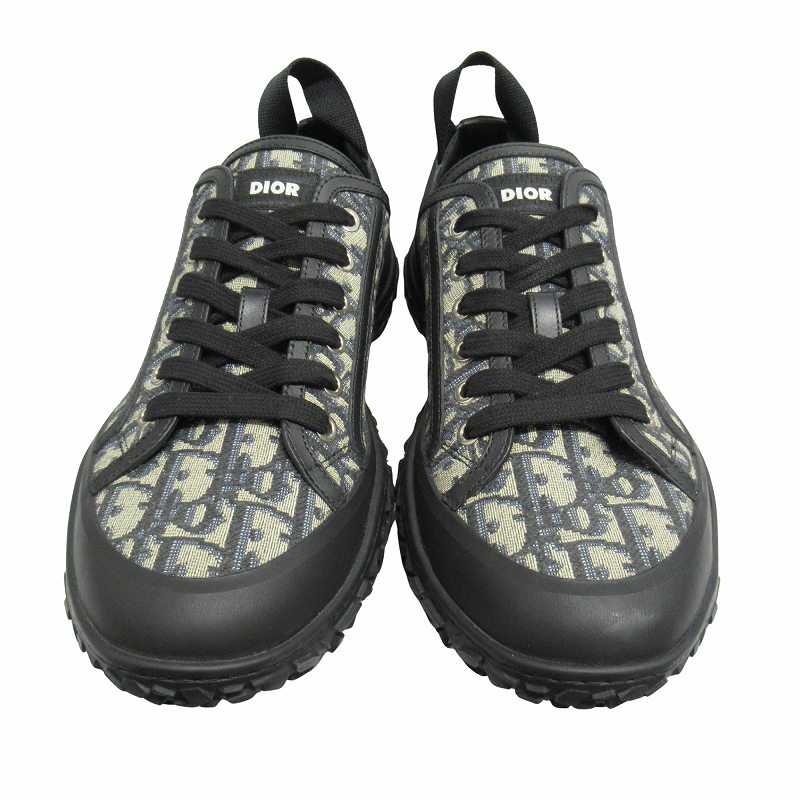 未使用品 ディオール DIOR オブリーク B28 ロートップ スニーカー