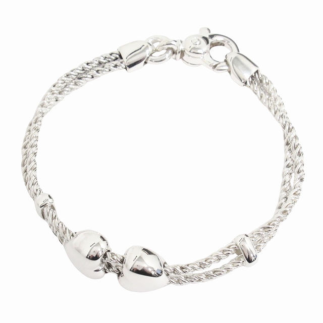 新品仕上げ済 新同 極美品 ティファニー vintage TIFFANY & CO. ダブル 