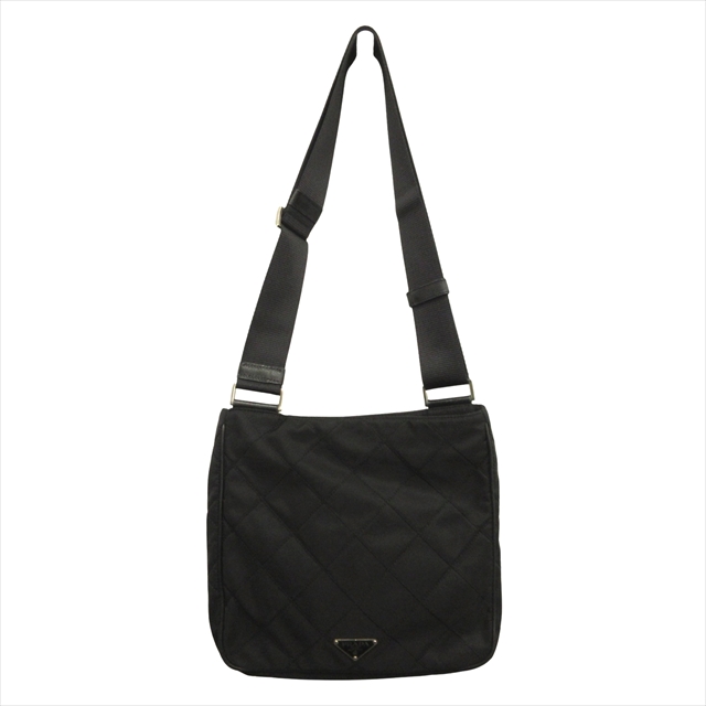 プラダ PRADA トライアングルロゴ キルティング ショルダー